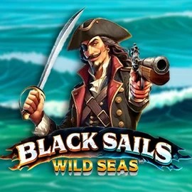 Black Sails Wild Seas logo by Infinity Dragon Studios at Spinalto CasinoBlack Sails Wild Seas
