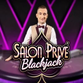 Blackjack Salon Privé by Ezugi, showcased at spinaltoie.com – game logo