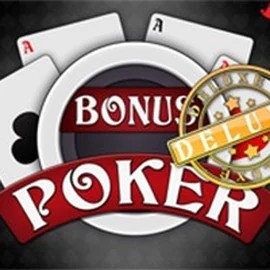 Bonus Poker Deluxe - 3 Hands online game logo by RTG (Reel Time Gaming) on spinaltoie.com