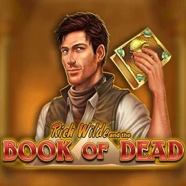 Book of Dead slot logo by Play'n GO at Spinalto Casino