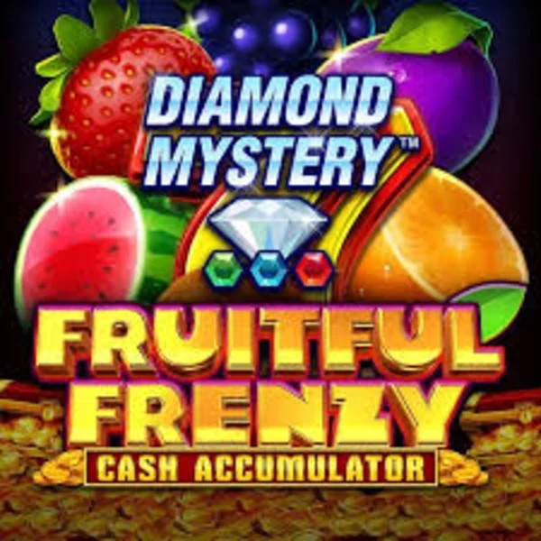 Official Slots logo: Diamond Mystery Fruitful Frenzy Cash Accumulator by Greentube at Spinalto Casino