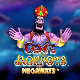 Genie Jackpots Megaways slot logo by Blueprint Gaming at Spinalto CasinoGenie Jackpots Megaways