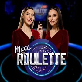 Official Live Casino logo: Mega Roulette by Pragmatic Play at Spinalto Casino
