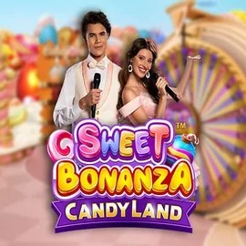 Sweet Bonanza Candy Land Live by Pragmatic Play, showcased at spinaltoie.com – game logo