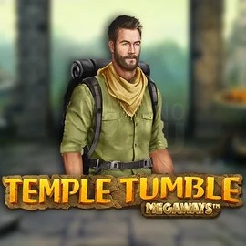 Temple Tumble Megaways slot logo by Relax Gaming at Spinalto CasinoTemple Tumble Megaways